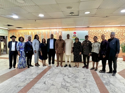 DG Patience Oniha with officials of the Niger Delta Development Commission on October 14, 2024 (3)