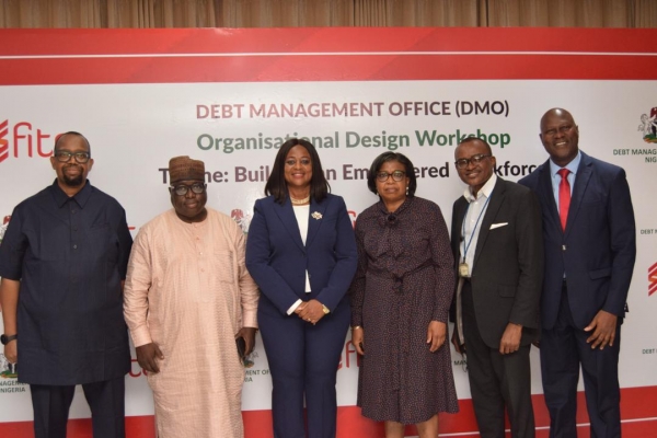 The Debt Management Office  (DMO), in conjunction with Financial Instructions Training Center (FITC), organized an Organizational Design Workshop themed: “Building an Empowered Workforce” on March 3, 2022