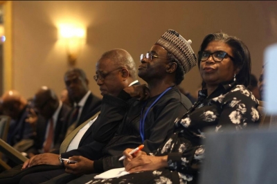 The Director-General, Patience Oniha, at the IMF Annual Meetings which held in Washington DC from October 21-26, 2024