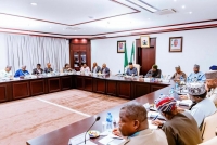 Vice President Kashim Shettima inaugurates the Supervisory Board of the DMO at the Presidential Villa, Abuja - February 5, 2025.